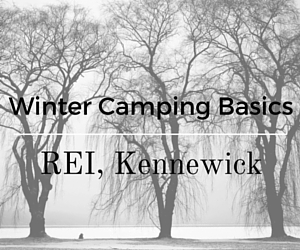 Winter Camping Basics in REI, Kennewick